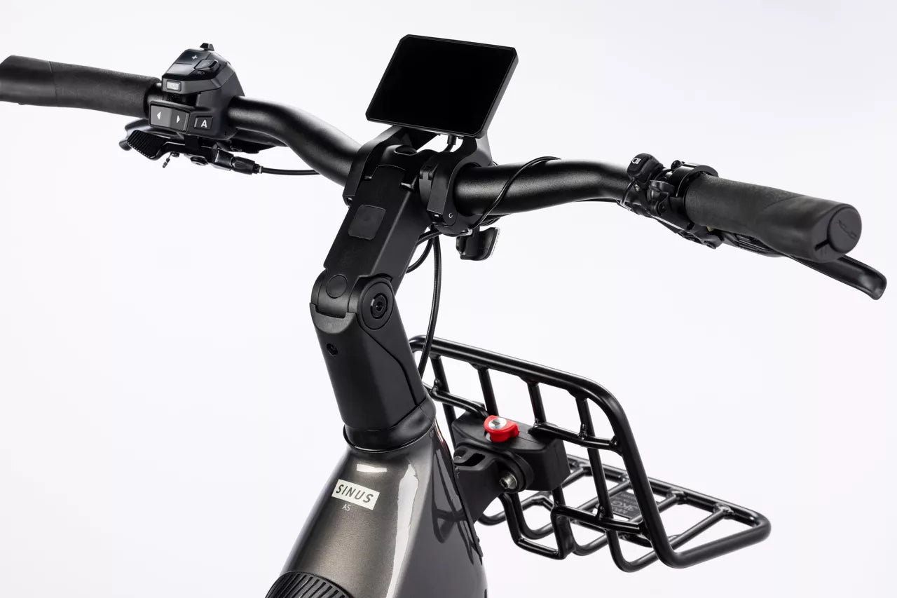 Winora Sinus AS grau | 800WH | E-Bike Damen City | 2026 | Getriebetechnik