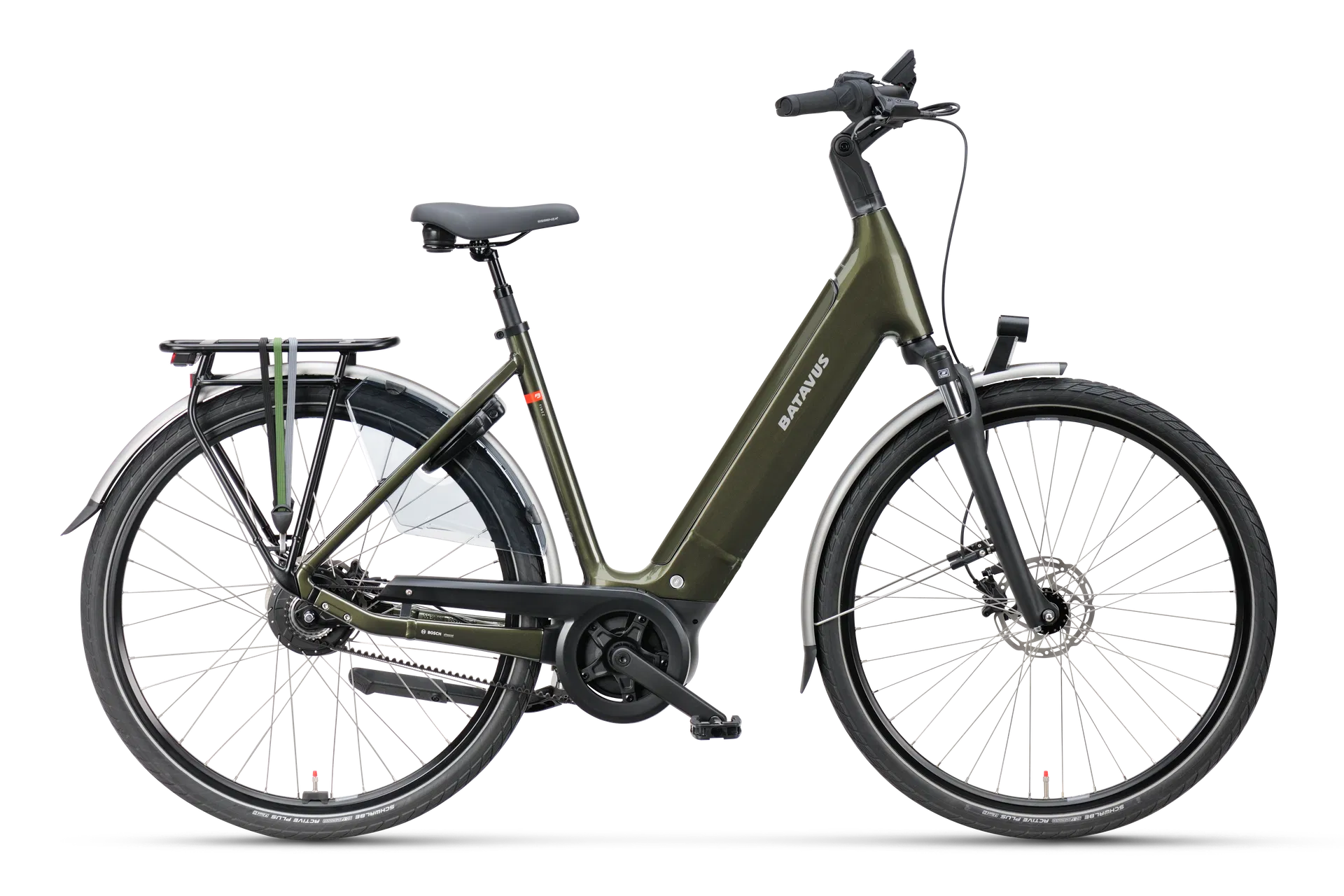 Batavus Finez E-go® Power Exclusive Plus grün | 750WH | E-Bike Damen Trekking | 2025 | Enviolo