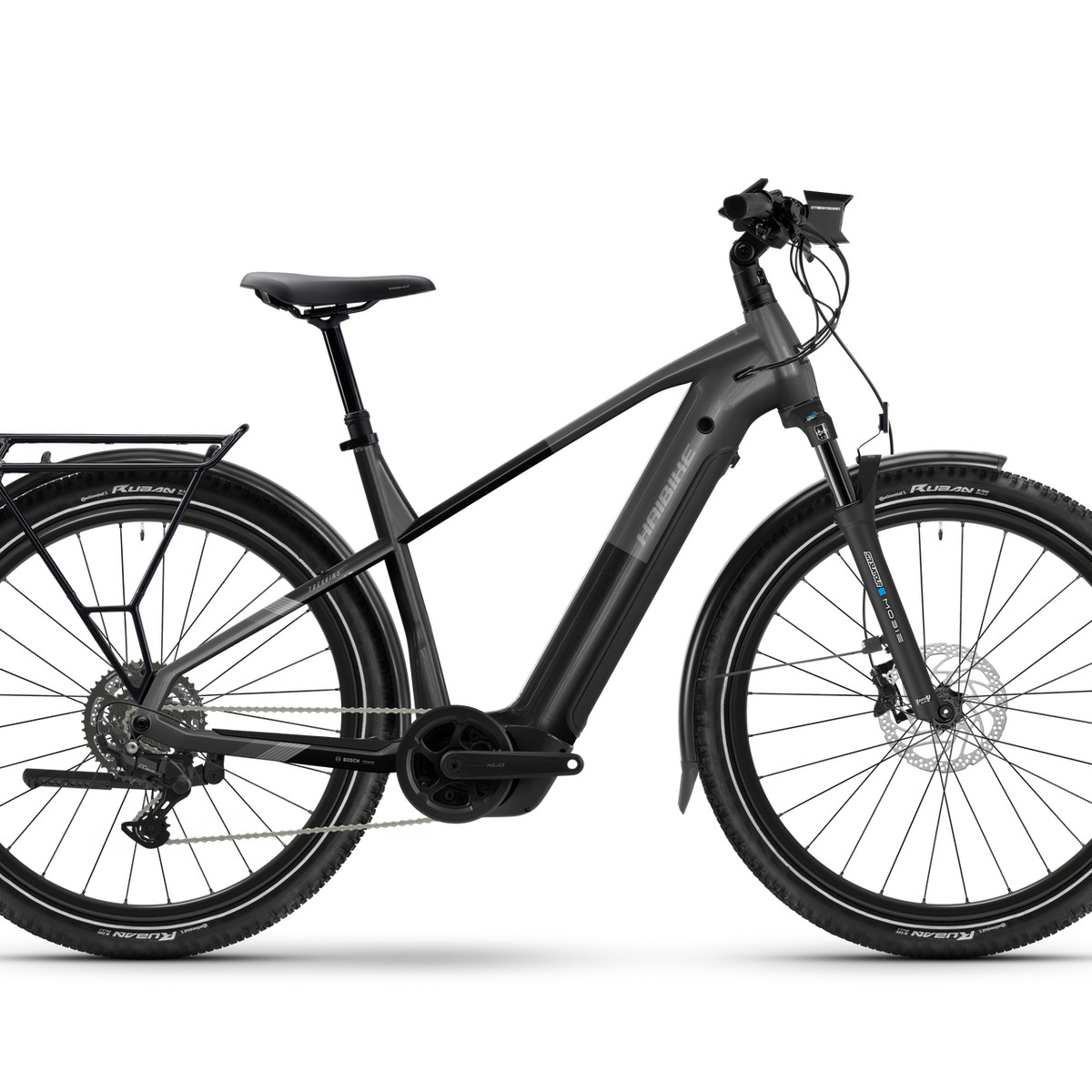 Haibike Trekking 6.5 schwarz | 600WH | E-Bike Herren Trekking