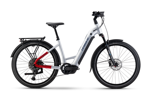 Haibike Trekking 7 grau | 800WH | E-Bike Damen Trekking | 2026