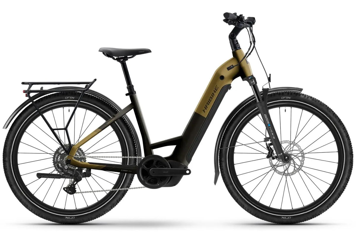 Haibike Trekking 7.5 gold | 800WH | E-Bike Damen Trekking | 2026