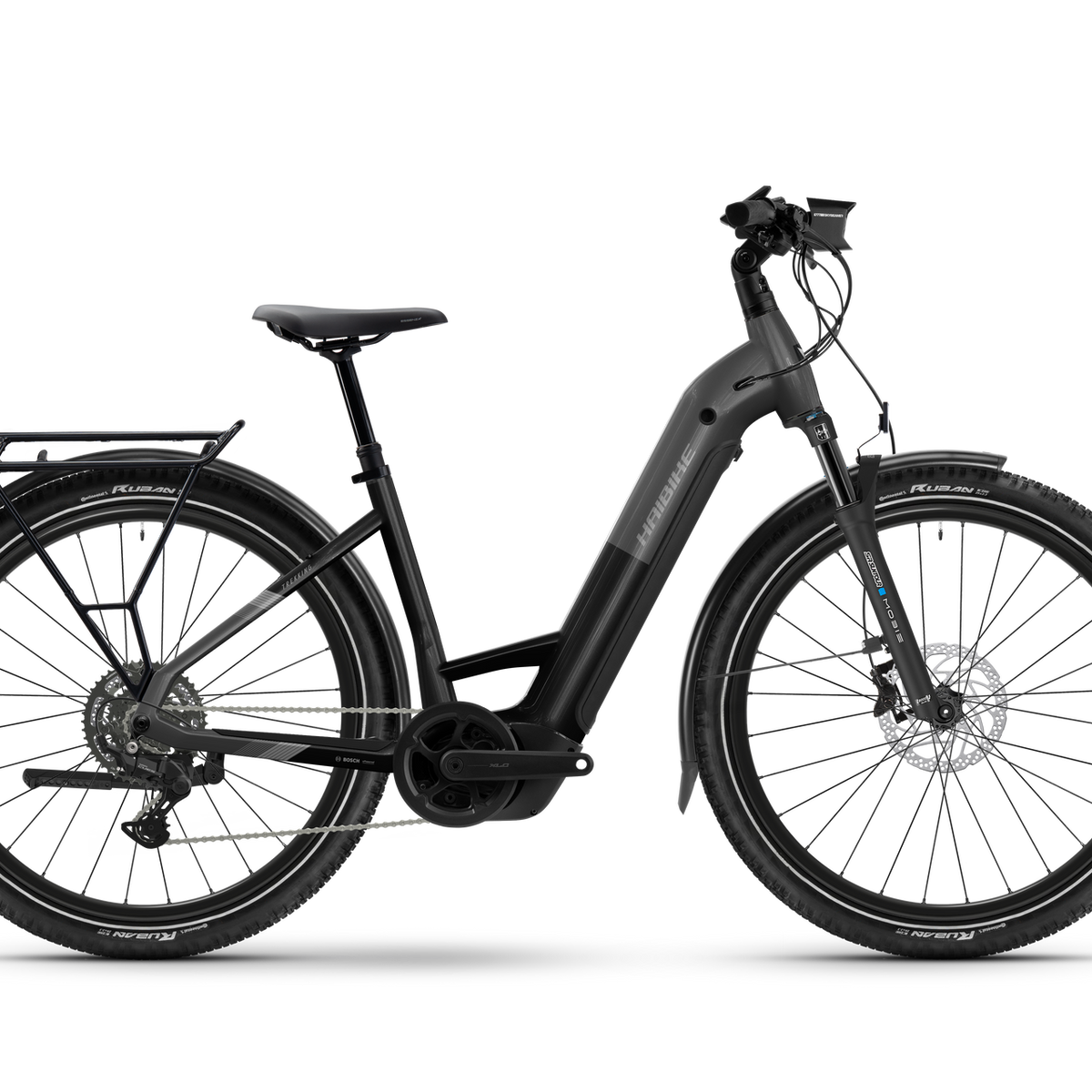 Haibike Trekking 6.5 schwarz | 600WH | E-Bike Damen Trekking