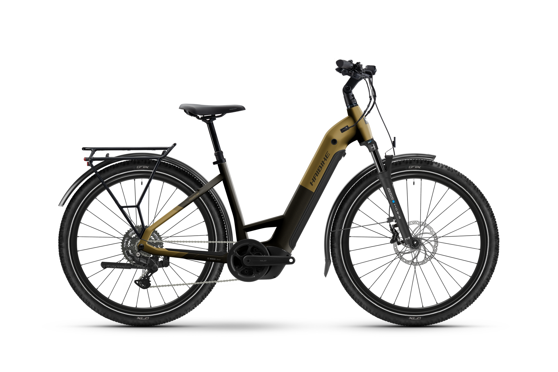Haibike TREKKING 7.5 gold | 800WH | E-Bike Damen Trekking | 2026 | Kettenschaltung