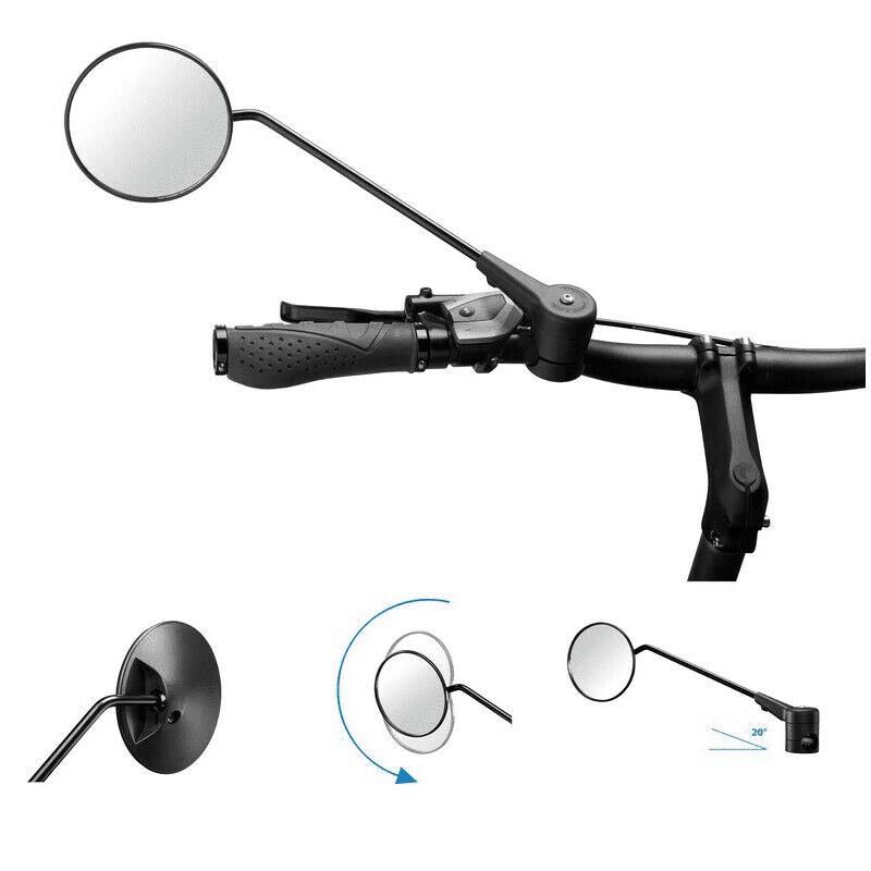 Krampe Fahrradspiegel KF1 Typ D 35° klappbar