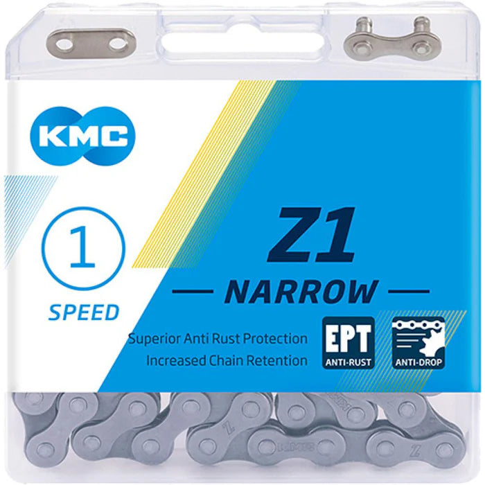 KMC Kette Z1 Narrow EPT für Nabensch. 112 Glieder / 7,3 mm