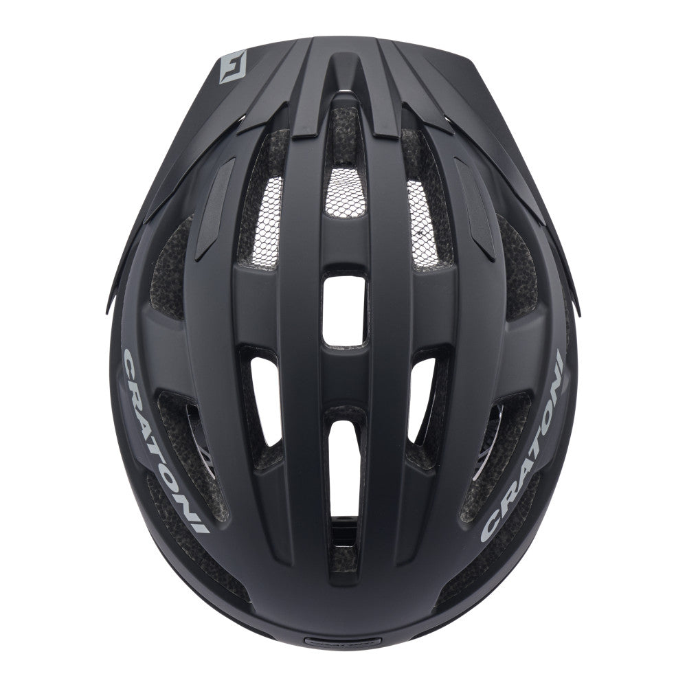 Cratoni Helm Velo-X schwarz Gr. M/L 56-60cm