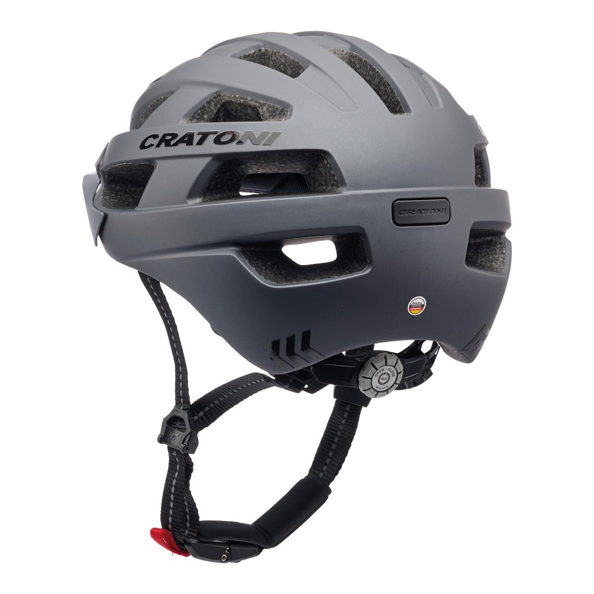 Cratoni Helm Velo-X grau Gr. M/L 56-60cm
