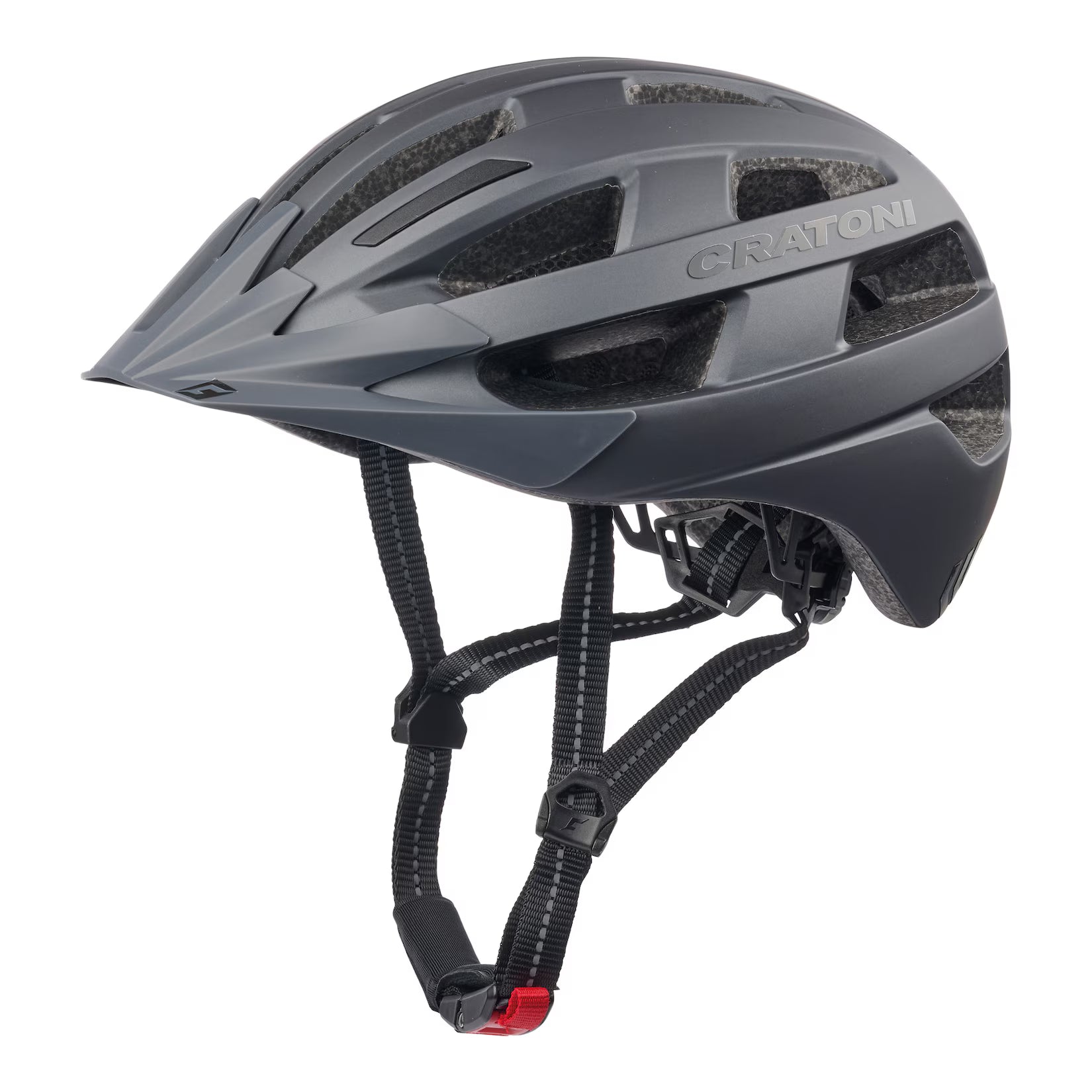 Cratoni Helm Velo-X grau Gr. M/L 56-60cm