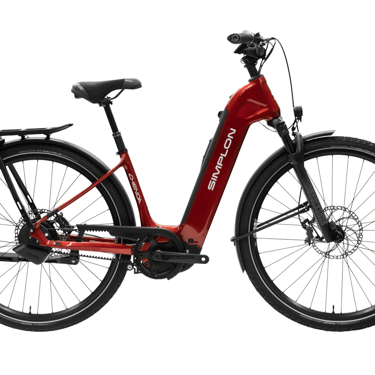 e bike mountainbike rot Simplon CHENOA :e INT rot | 800WH | E-Bike Damen Trekking | 2026