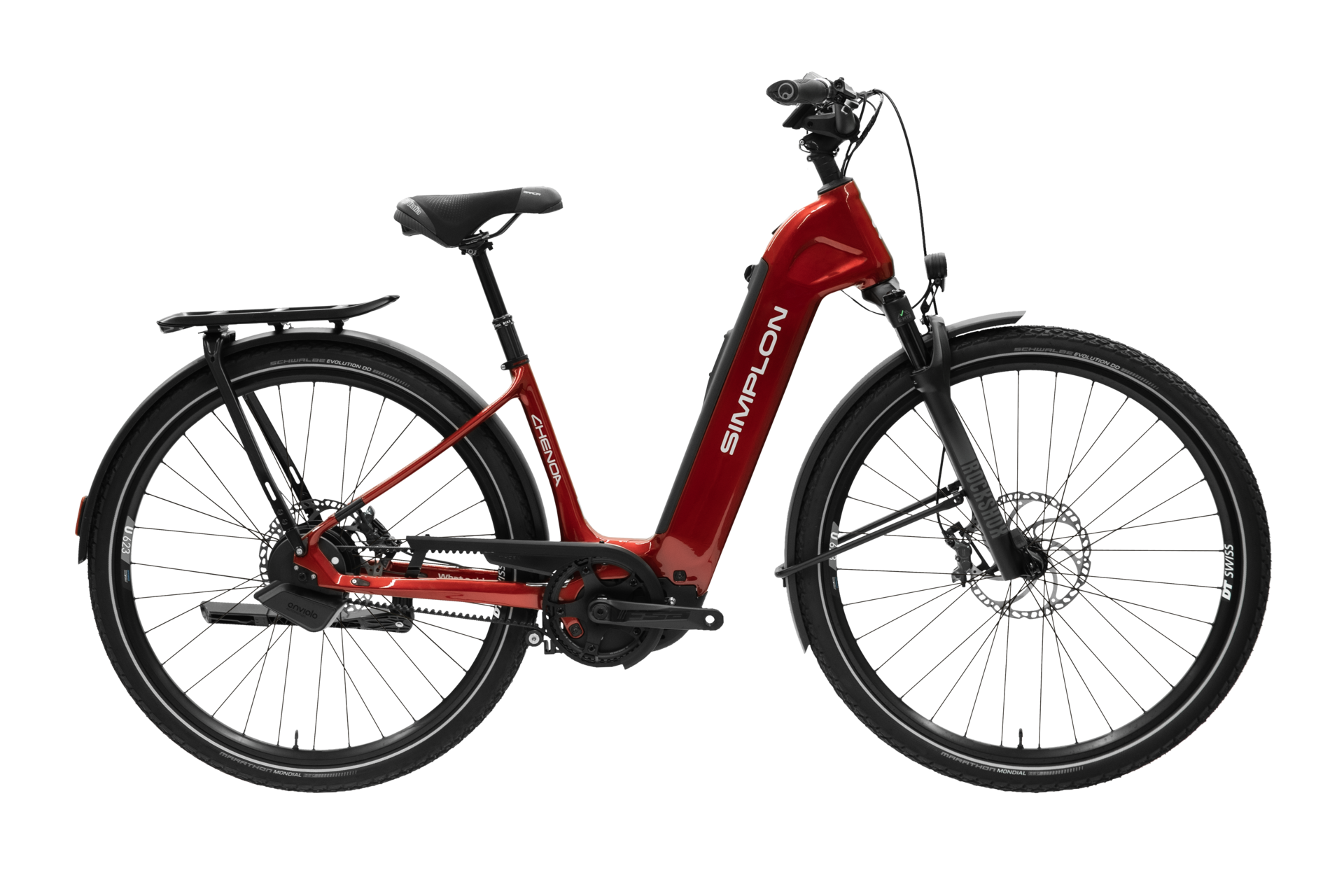 Simplon CHENOA :e INT rot | 800WH | E-Bike Damen Trekking | 2026 | Enviolo