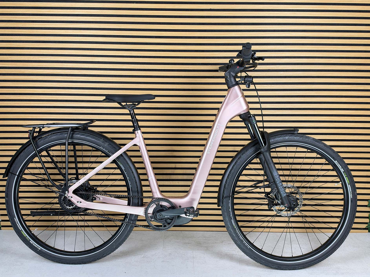 Steppenwolf Transterra Easy 9.0 beige | 800WH | E-Bike Damen Trekking | 2026 | Enviolo