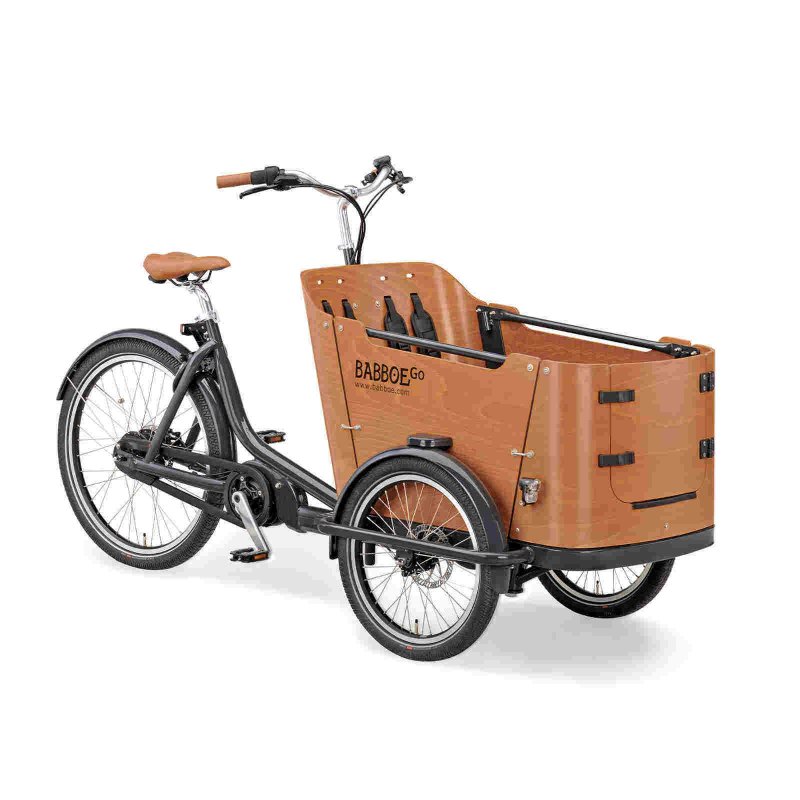 Babboe Go Mountain schwarz | 500WH | E-Lastenrad | 2026 | Enviolo