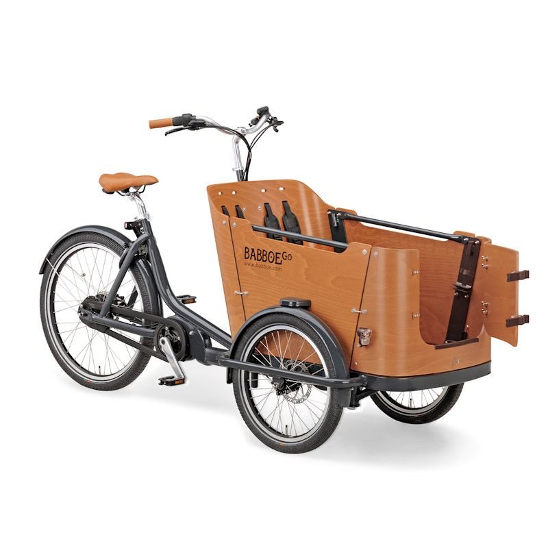 Babboe Go Mountain schwarz | 500WH | E-Lastenrad | 2026 | Enviolo
