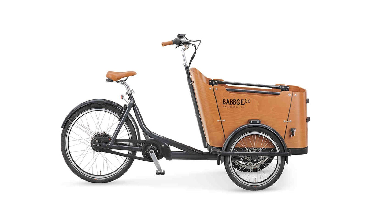 Babboe Go Mountain schwarz | 500WH | E-Lastenrad | 2026