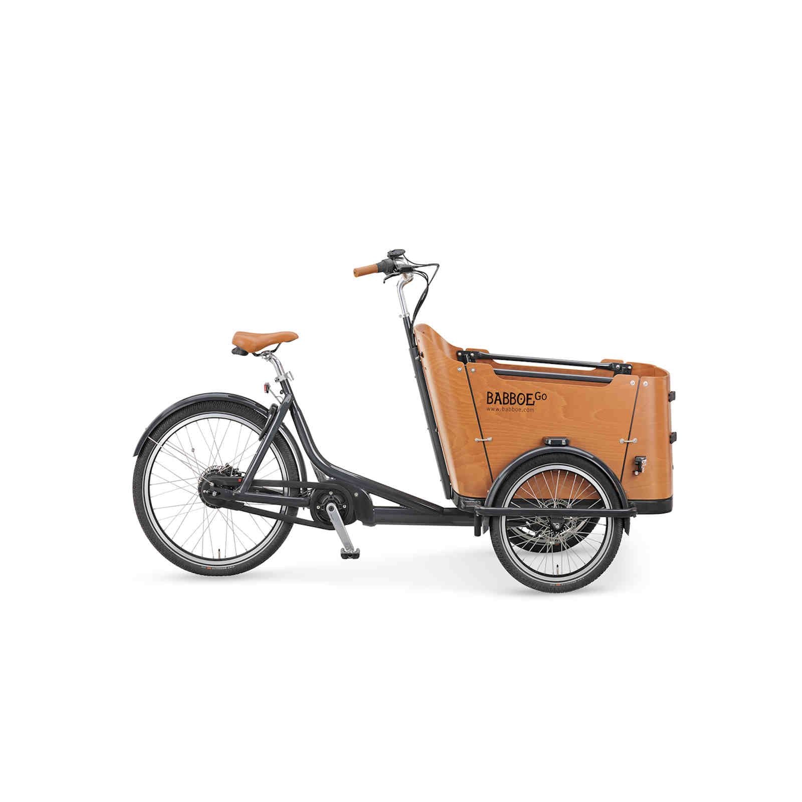 Babboe Go Mountain schwarz | 500WH | E-Lastenrad | 2026 | Enviolo