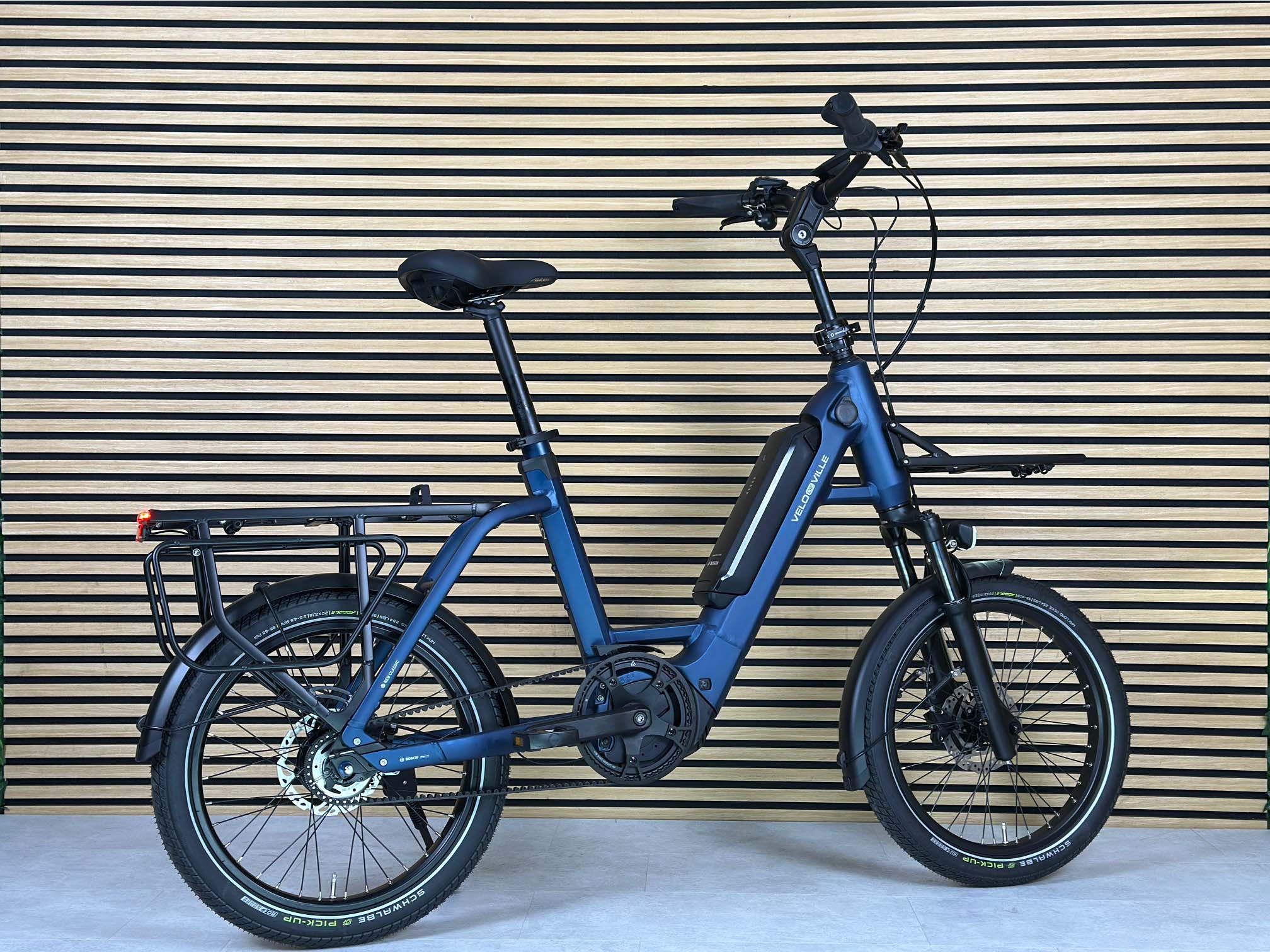 Velo de Ville KEB CLASSIC 20 Zoll blau | 400WH | E-Bike Kompakt | 2025 | Rücktritt