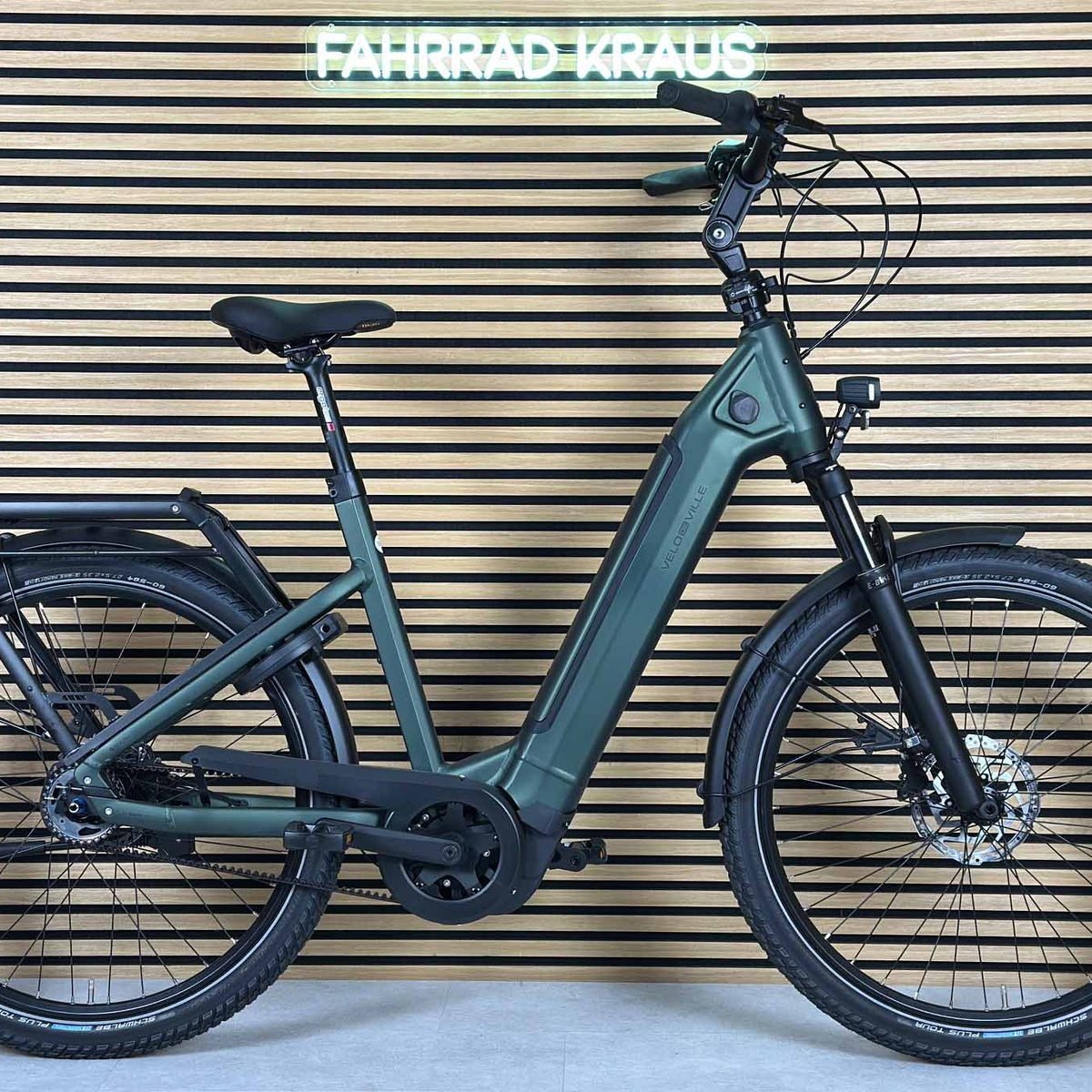 fahrrad.de lange lieferzeit Velo de Ville SEB PRO RT grün | 800WH | E-Bike Damen City | 2025