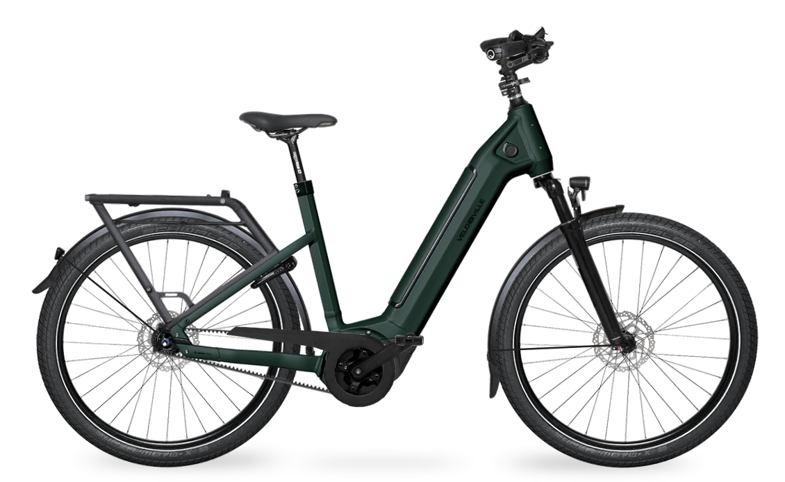 Velo de Ville SEB PRO RT grün | 800WH | E-Bike Damen City | 2025 | Rücktritt
