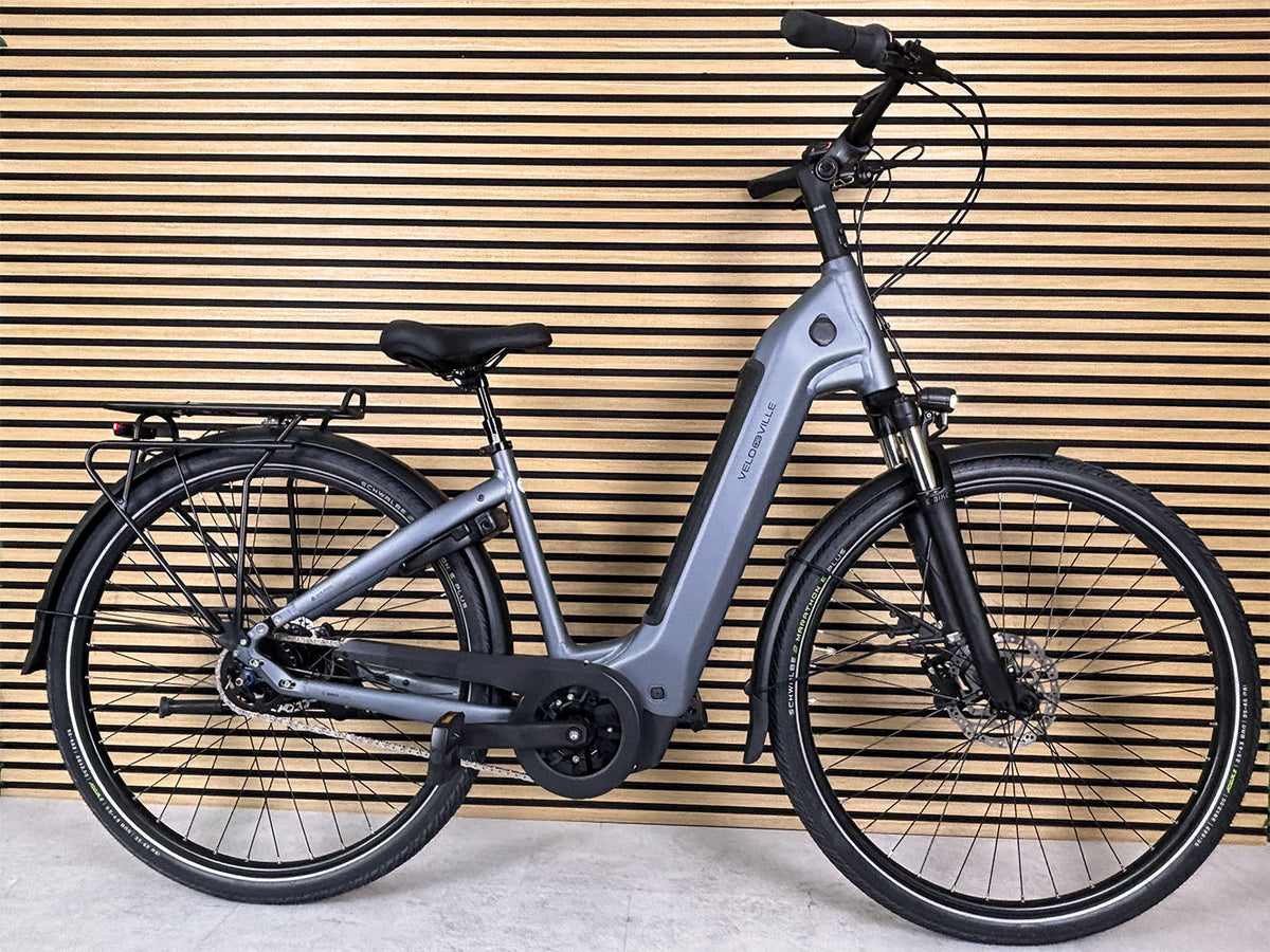 e fahrrad 2020 Velo de Ville AEB 990PX PURE grau | 600WH | E-Bike Damen City