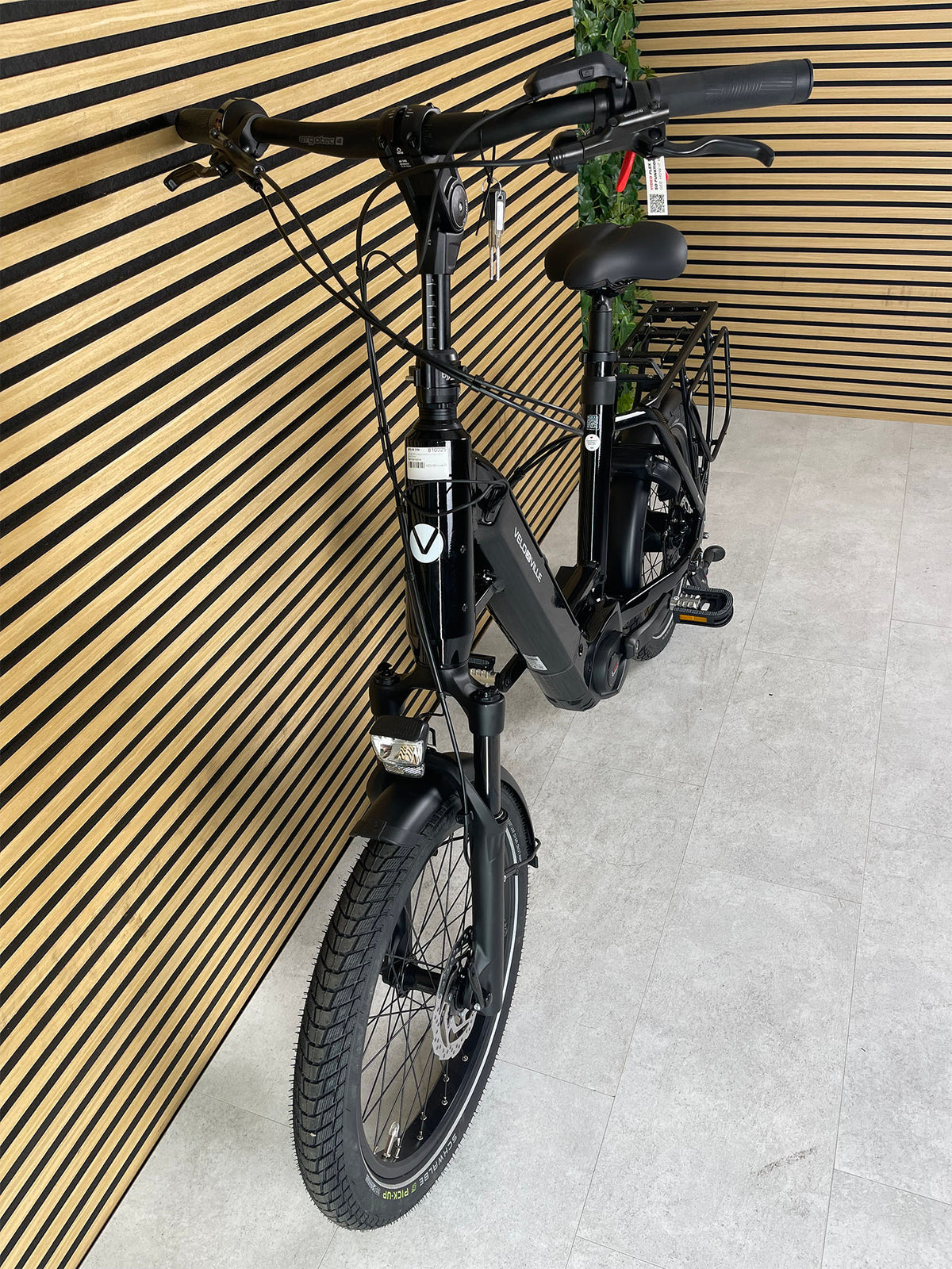 Velo de Ville KEB 890 PRO schwarz | 400WH | E-Bike Kompakt | 2026 | Freilauf