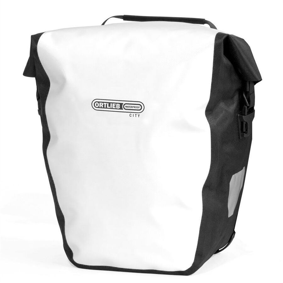 Ortlieb Seitentaschen Back-Roller City weiß wasserdicht 20L