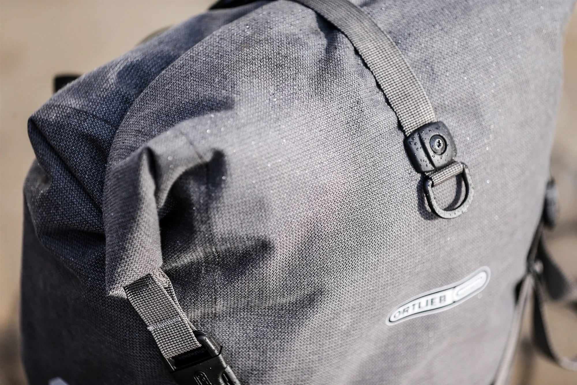 Ortlieb Seitentasche Back-Roller Urban grau wasserdicht 20L