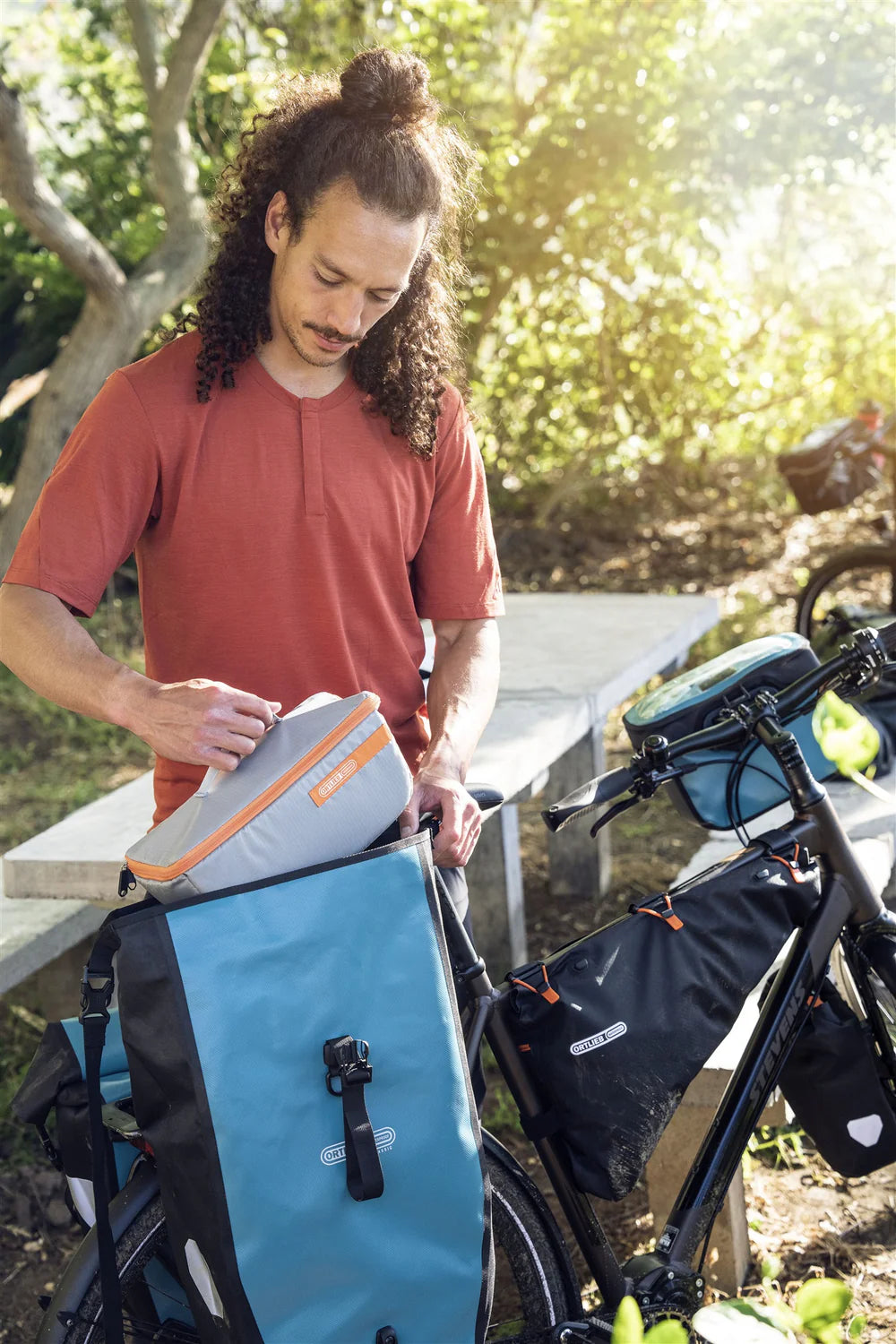 Ortlieb Seitentaschen SET Back-Roller Classic blau