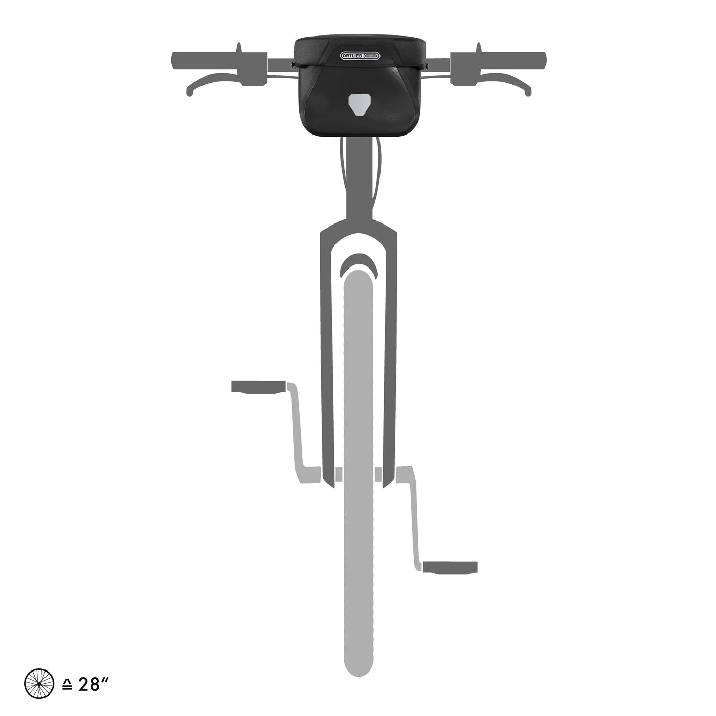 Ortlieb Lenkertasche Ultimate schwarz wasserdicht 6,5 L