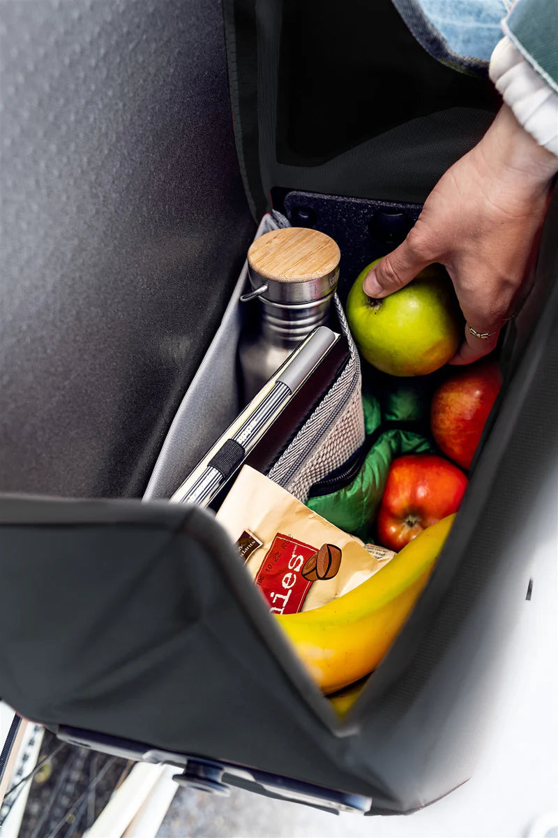 Ortlieb Seitentasche Velo-Shopper QL2.1 schwarz wasserdicht 18,5 L