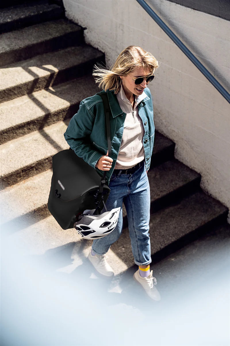 Ortlieb Seitentasche Velo-Shopper QL2.1 schwarz wasserdicht 18,5 L