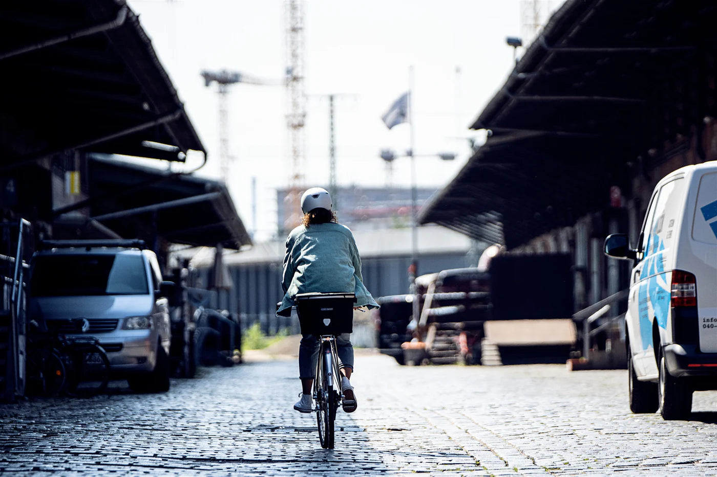 Ortlieb Korb hinten Up-Town Rack Urban rosa 17,5 L