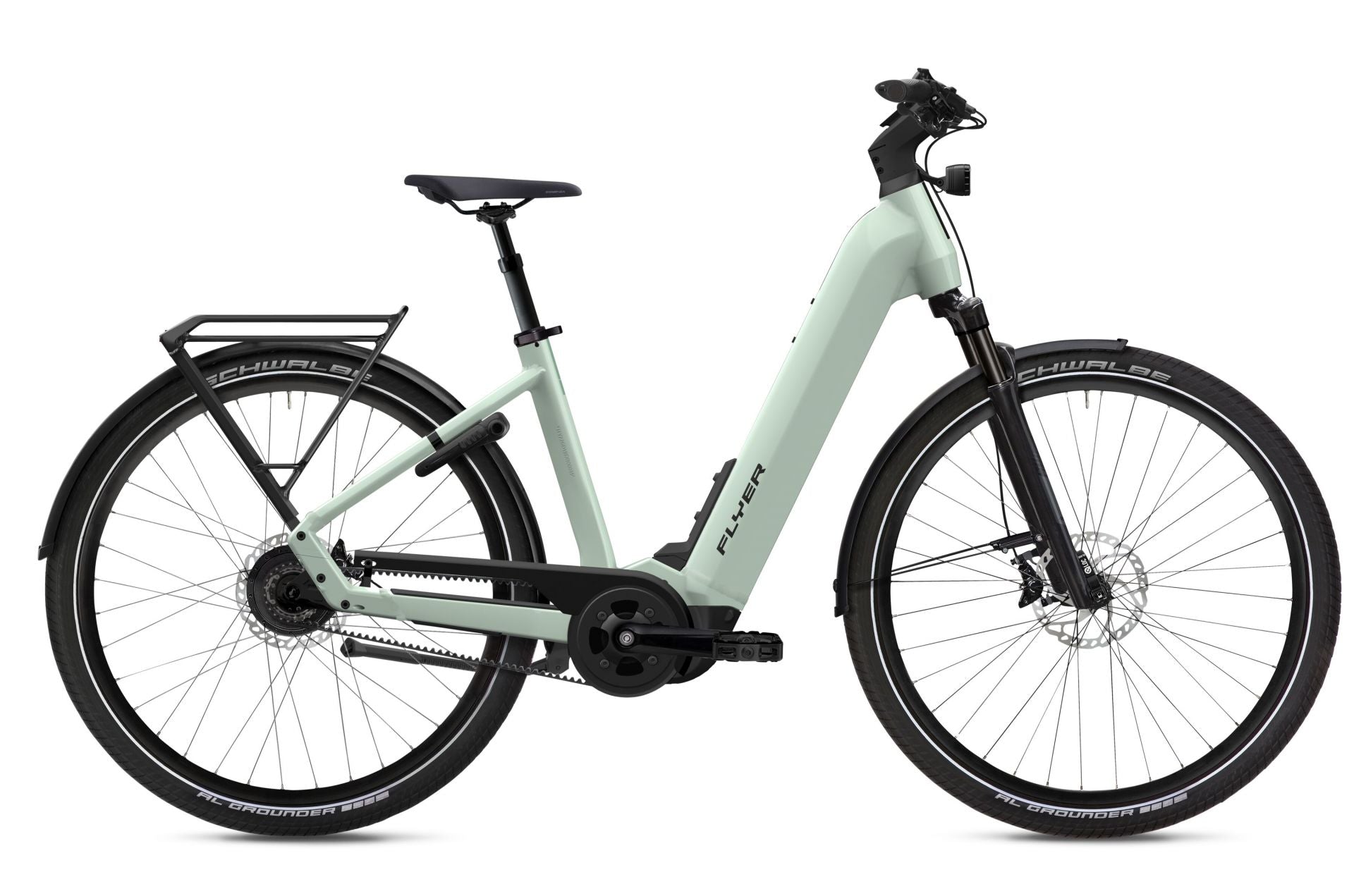 Flyer Upstreet 7.43 grün | 750WH | E-Bike Damen Trekking | 2024 | Freilauf