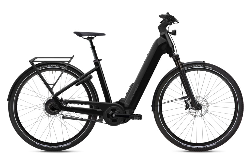 Flyer Upstreet 7.43 schwarz | 750WH | E-Bike Damen Trekking | 2024 | Freilauf