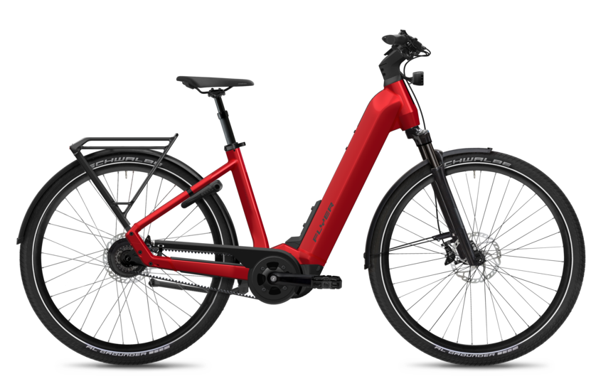 Flyer Upstreet 7.23 rot | 750WH | E-Bike Damen Trekking | 2024 | Enviolo