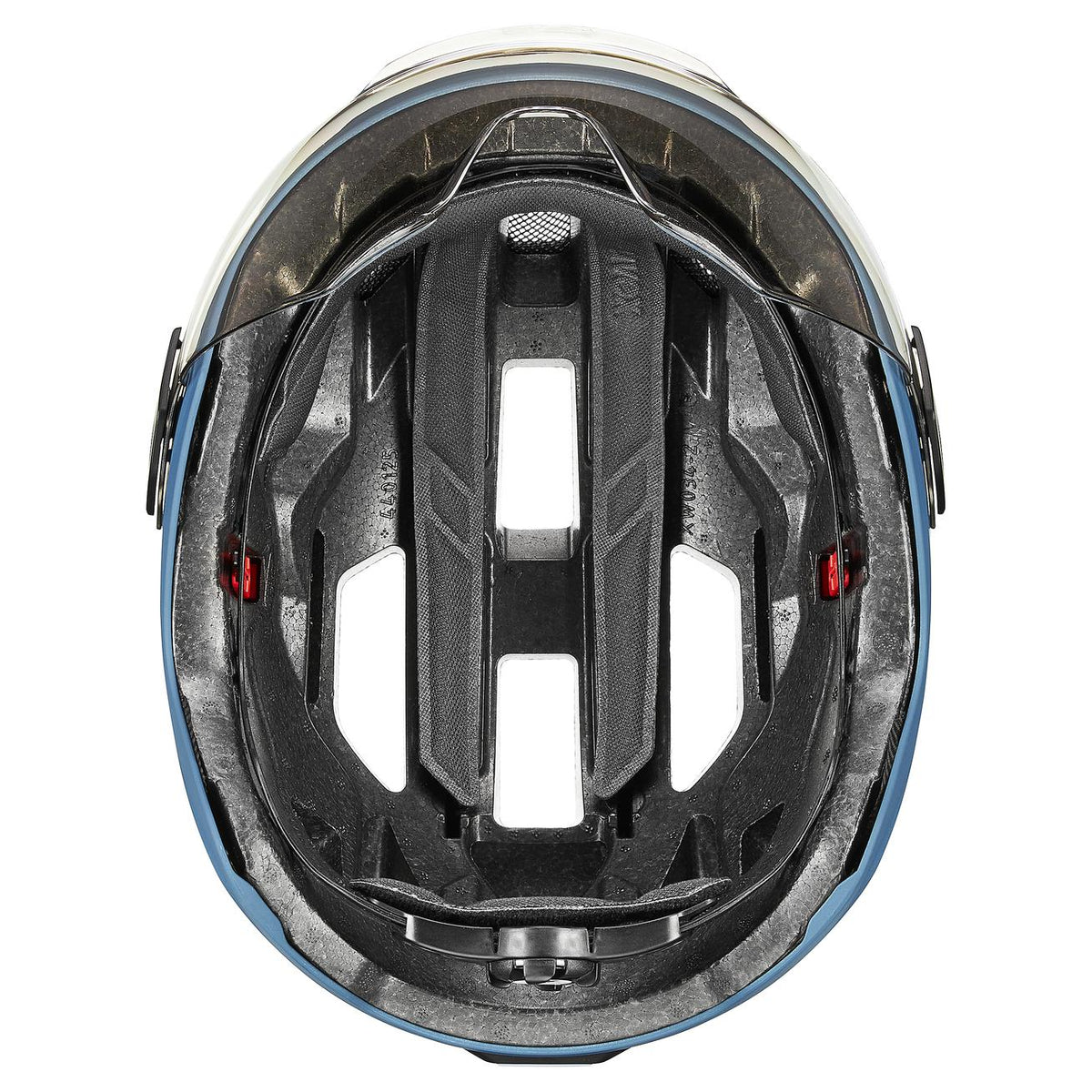 Uvex Helm stride visor stone blue matt Gr. L 56-59cm
