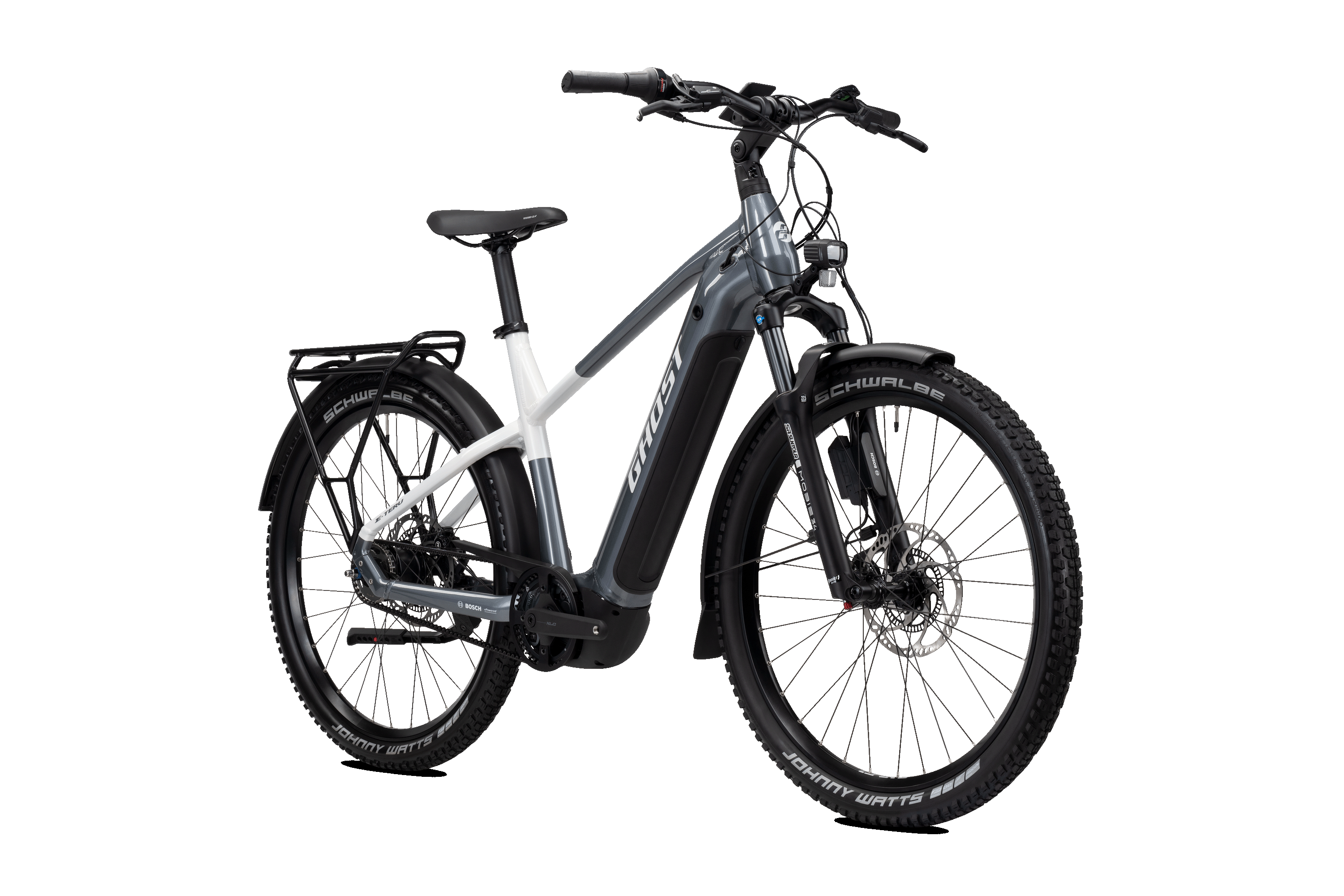 Ghost E-TERU PRO EQ ABS grau | 800WH | E-MTB Hardtail | 2025 | Freilauf