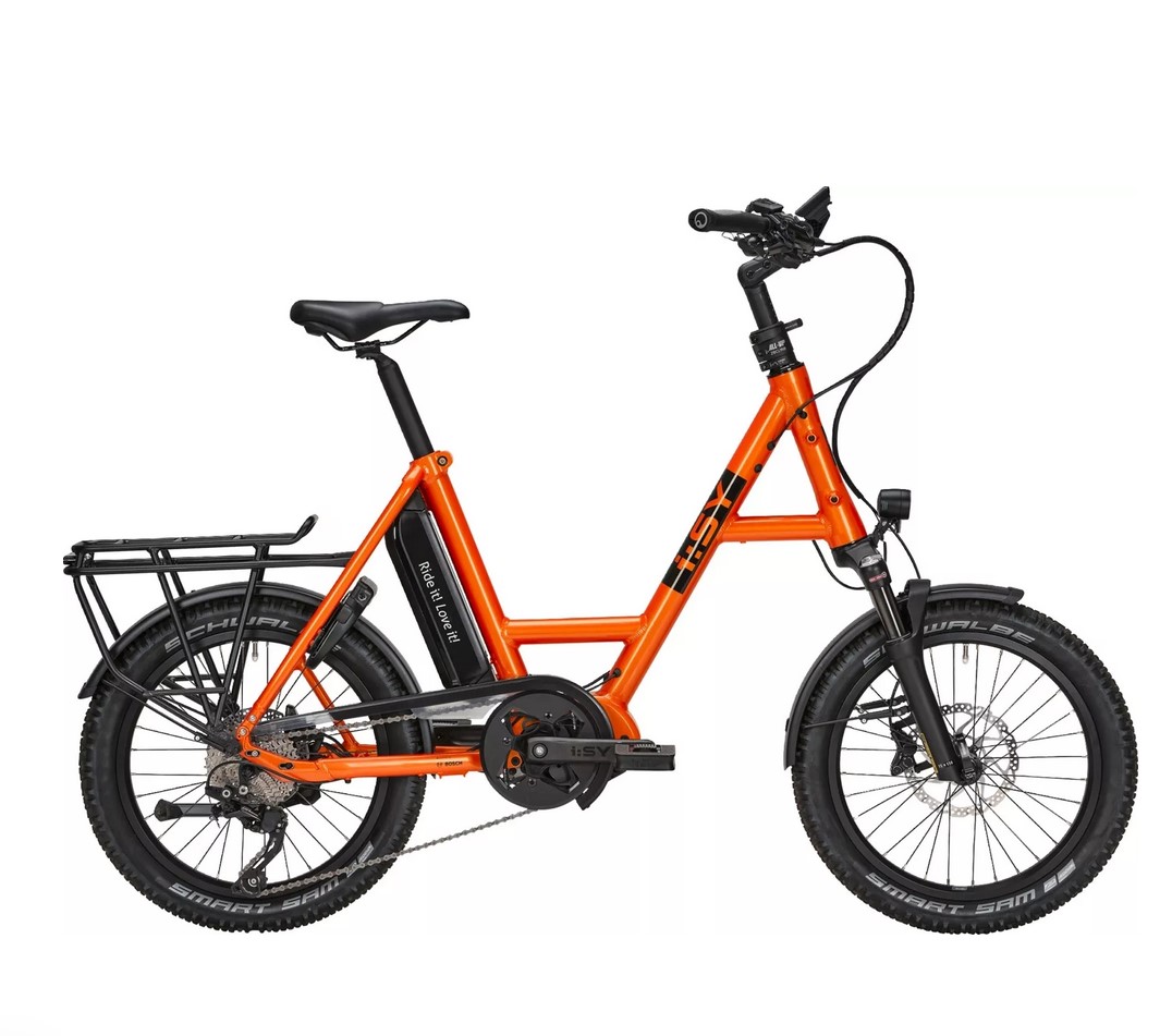 i:SY S10 ADVENTURE orange | 545WH | E-Bike Kompakt | 2024 | Kettenschaltung