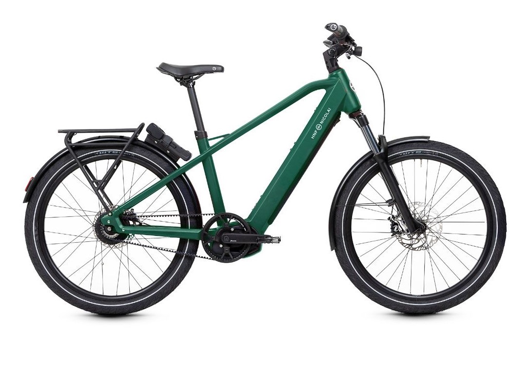 HNF Nicolai XD4 All-Terrain Rohloff grün | 625WH | E-Bike Herren Trekking | 2024 | Rohloff