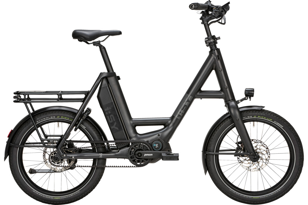 i:SY P12 ZR schwarz | 800WH | E-Bike Kompakt | 2024 | Getriebetechnik