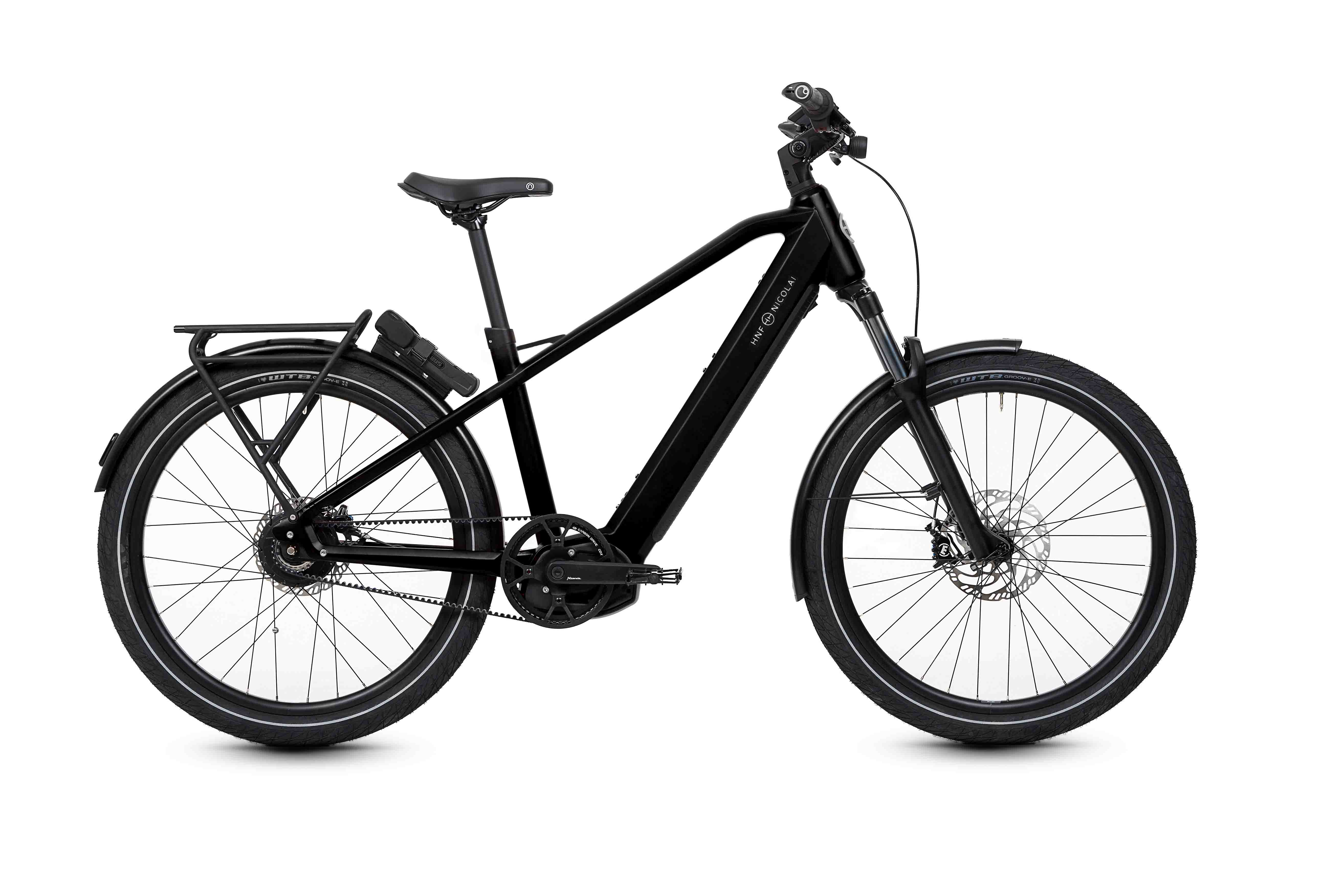 HNF Nicolai XD4 All-Terrain schwarz | 750WH | E-Bike Herren Trekking | 2024 | Enviolo