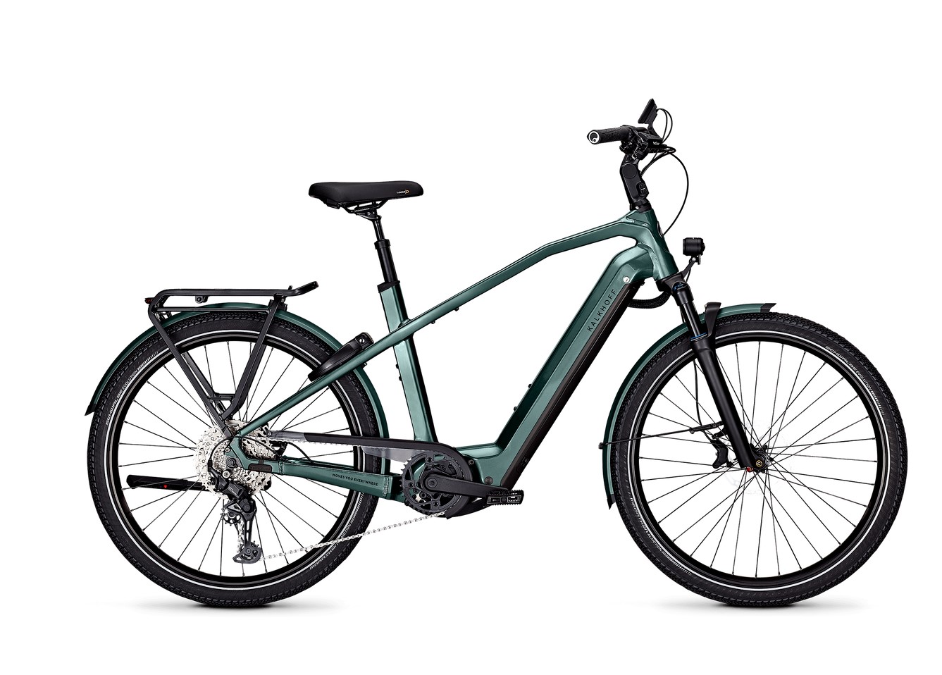 Kalkhoff ENDEAVOUR 7.B MOVE+ grün | 750WH | E-Bike Herren Trekking | 2025 | Kettenschaltung