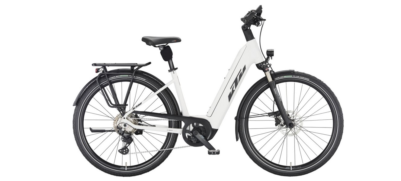 KTM CENTO 10 PLUS weiß | 750WH | E-Bike Damen Trekking | 2024 | Kettenschaltung