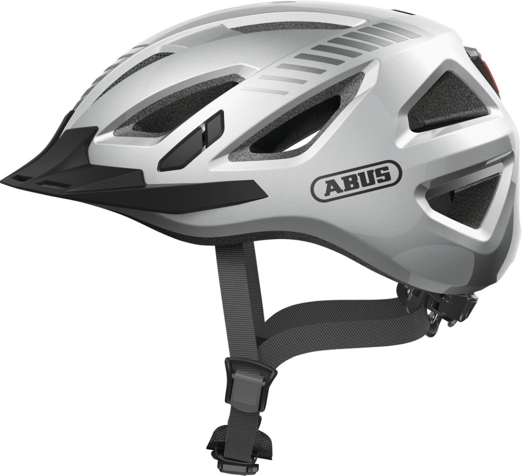 Abus Helm Urban I 3.0 silber L 56-61cm