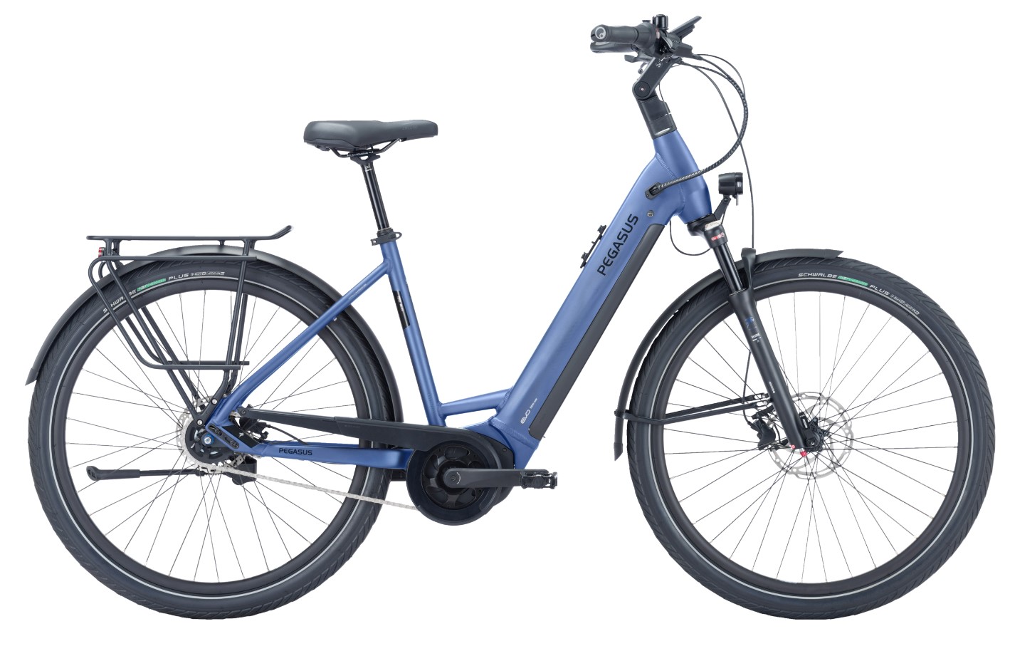 Pegasus Strong Evo 5 R blau | 500WH | E-Bike Damen City | 2024 | Rücktritt-Nabe