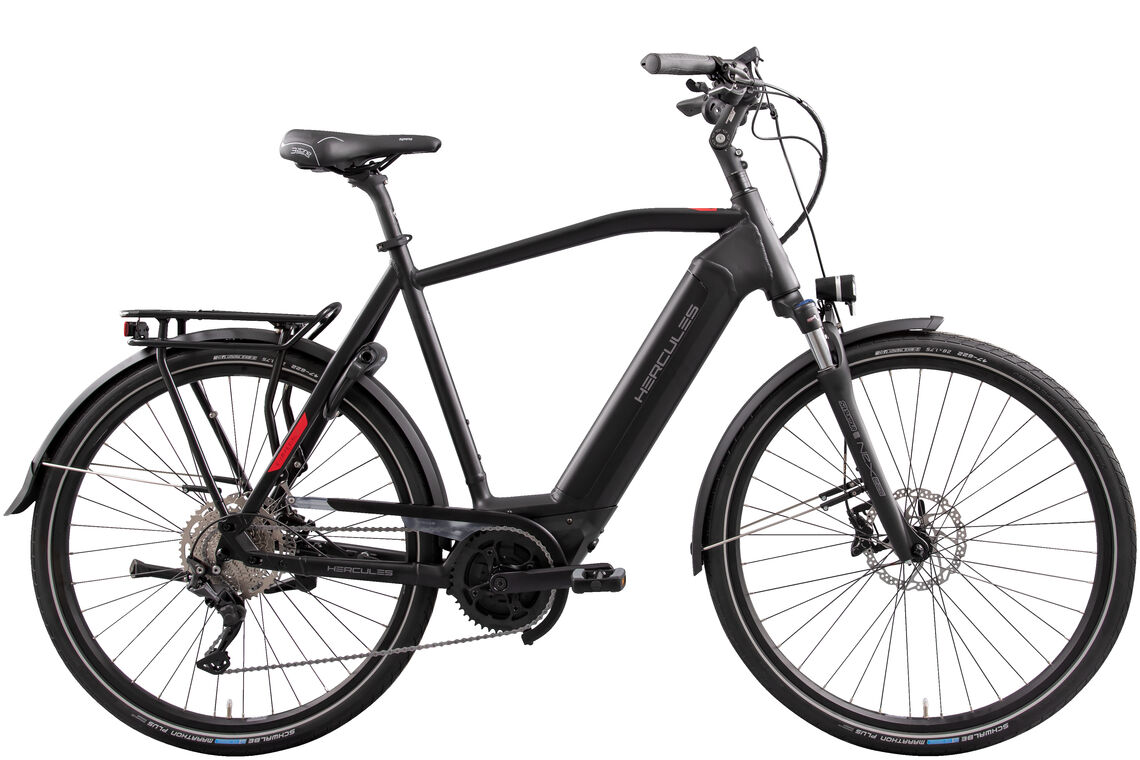 Hercules E-Imperial I-10 schwarz | 625WH | E-Bike Herren Trekking | 2023 | Kettenschaltung