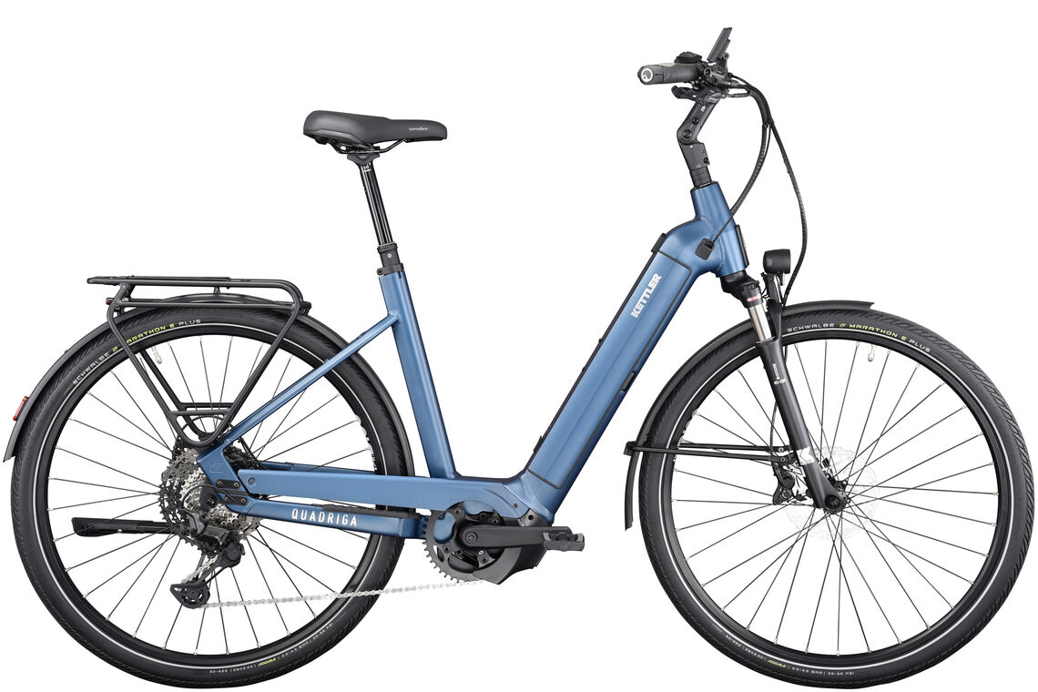 Kettler QUADRIGA COMP CX11 LG blau | 750WH | E-Bike Damen Trekking | 2024 | Kettenschaltung