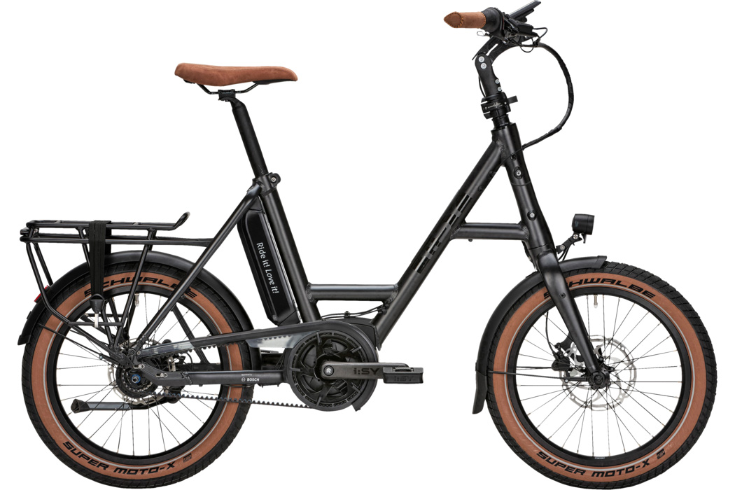 i:SY S8 ZR F B schwarz | 545WH | E-Bike Kompakt | 2024 | Freilauf-Nabe