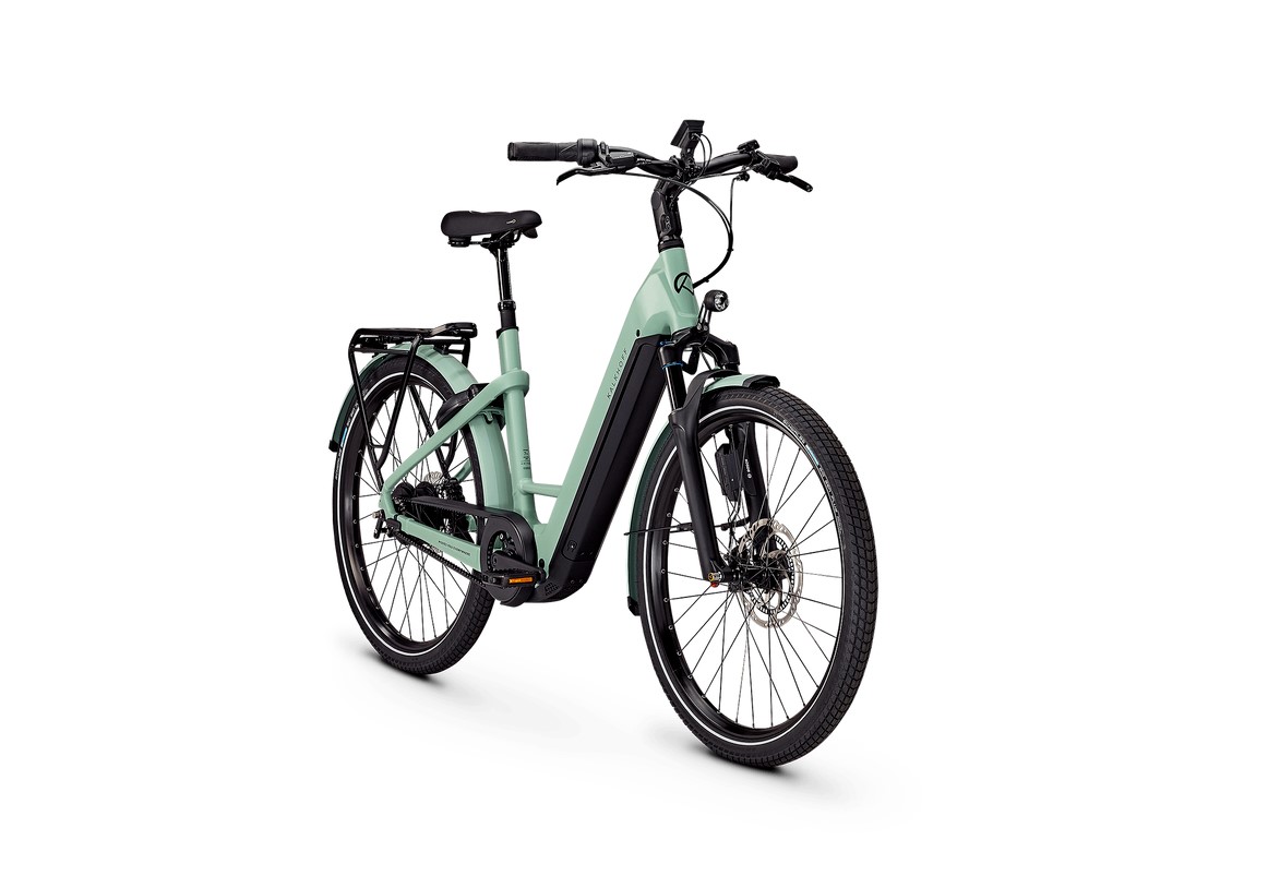 Kalkhoff IMAGE 7.B EXCITE+ ABS grün | 750WH | E-Bike Damen Trekking | 2025 | Enviolo