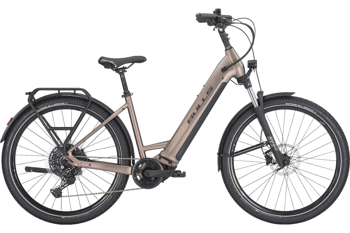 Bulls ICONIC EVO 1 beige | 625WH | E-Bike Damen Trekking | 2024 | Kettenschaltung