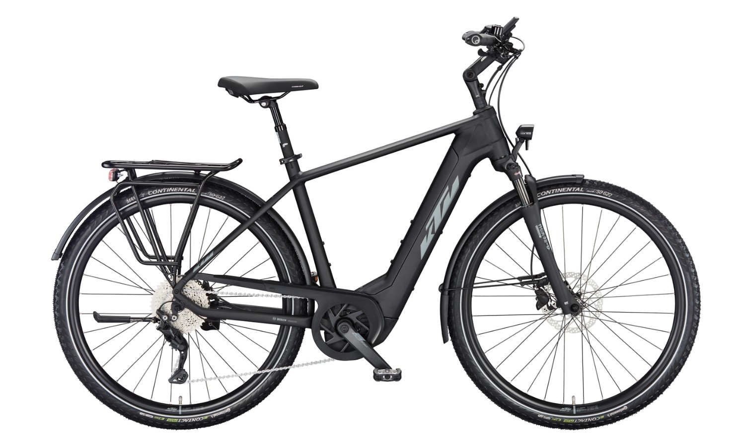 KTM MACINA TOUR CX 610 schwarz | 625WH | E-Bike Herren Trekking | 2024 | Kettenschaltung